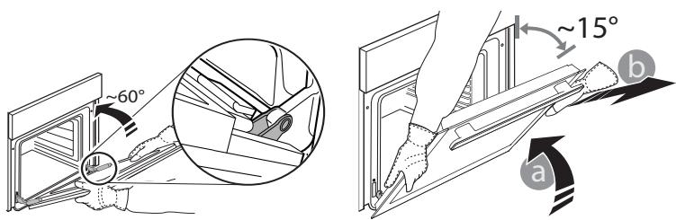 HOTPOINT FA4834HIX - ABAISSER L'ÉLÉMENT CHAUFFANT SUPÉRIEUR - 4