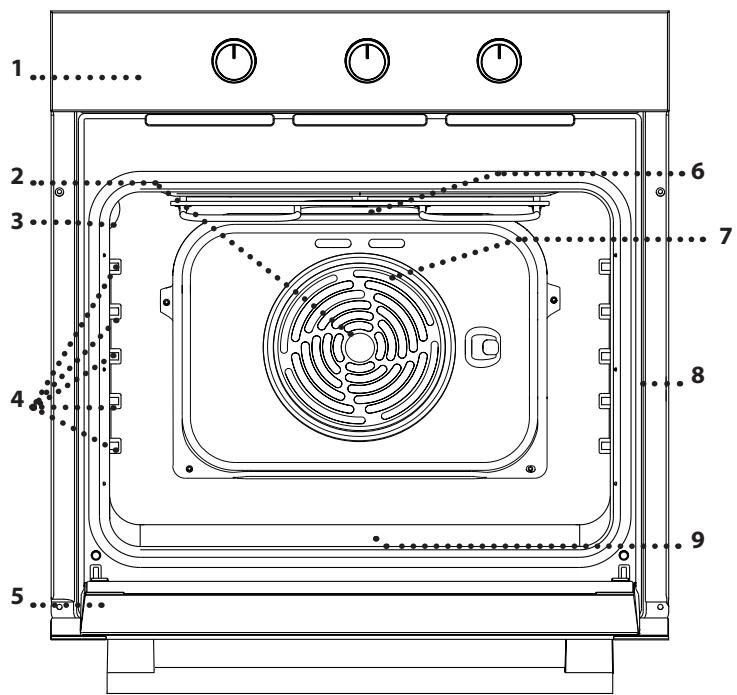 HOTPOINT FA4834HIX - DESCRIPTION DU PRODUIT - 1