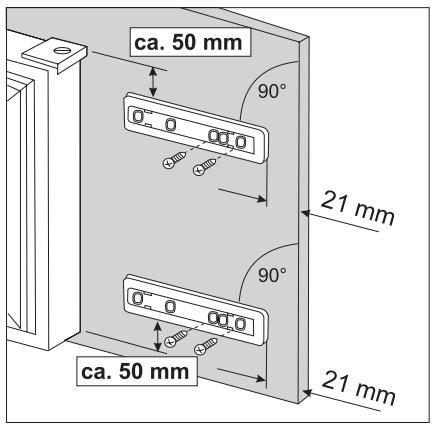 AEG-ELECTROLUX BSE782380M - Dimensions of the recess - 9