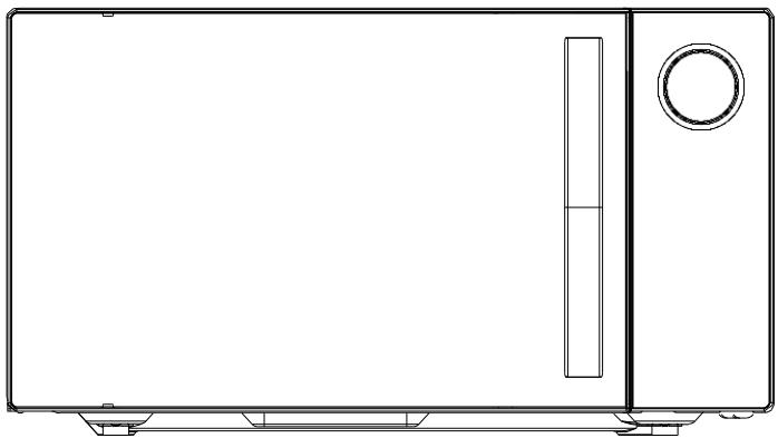 HOOVER H5MG25STB - MICROWAVEOVEN - 1