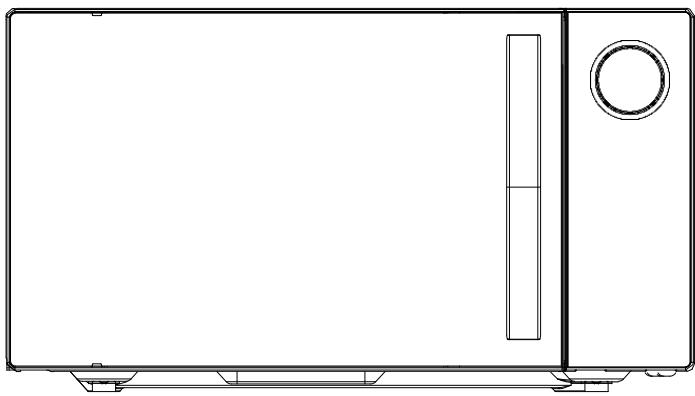 HOOVER H5MG25STB - Forno a microonde - 1
