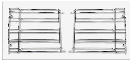 ROSIERES RFC3O5871PN - Lateral wire grids - 1