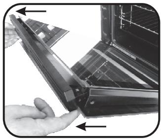 ROSIERES RFZP797IN WIFI - RETRAIT ET NETTOYAGE DES VITRES - 7