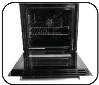 ROSIERES RFZP797IN WIFI - REMOVAL AND CLEANING OF THE GLASS DOOR - 1