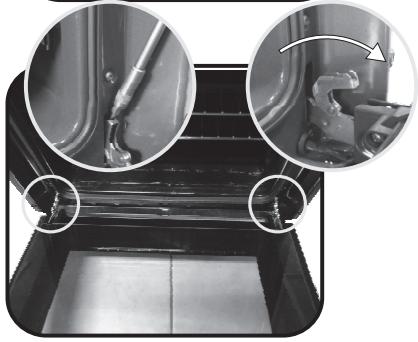 ROSIERES RFZP797IN WIFI - REMOVAL AND CLEANING OF THE GLASS DOOR - 3
