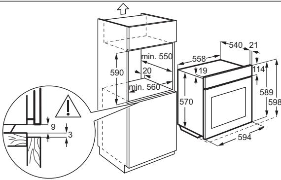 ZANUSSI ZOHNB0W1 - ZOHNB0X1 - Inbouwen - 2