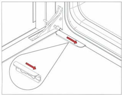 BERTAZZONI PRO95I2T - Retrait de la porte - 2