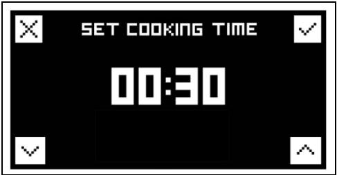 BERTAZZONI PRO95I2T - Durée cuisson - 1