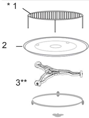 AMICA AMMB25E2SGW - INSTALLATIE DRAAIPLATEAU - 1