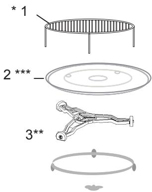 AMICA AMMB25E2SGW - INSTALÁCIA OTOČnéHO TANIERA - 1