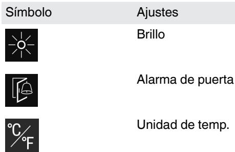 LIEBHERR CBNSFD5723 - CBNSFD5723-20 - Selección del valor de ajuste - 1