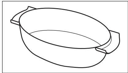 AEG-ELECTROLUX BSE577121M - Le plat de cuisson diététique pour les fonctions de cuisson à la vapeur. - 1