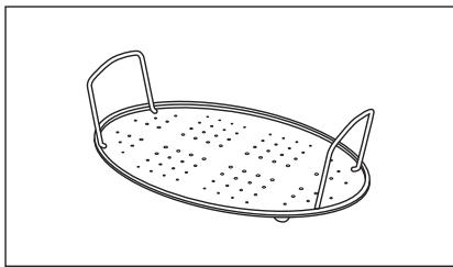 AEG-ELECTROLUX BSE577121M - Le plat de cuisson diététique pour les fonctions de cuisson à la vapeur. - 6