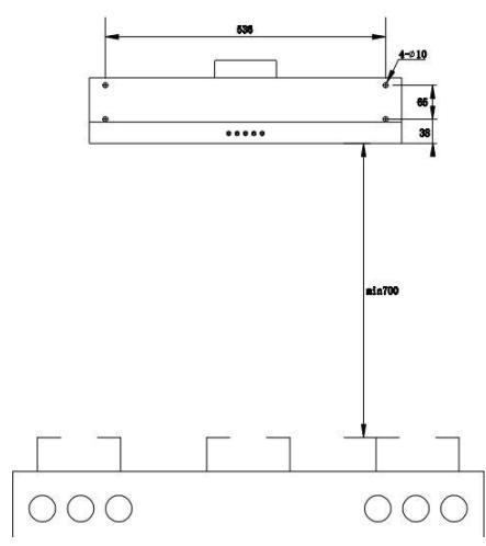 AIRLUX ATL640 - Fixation au mur - 1