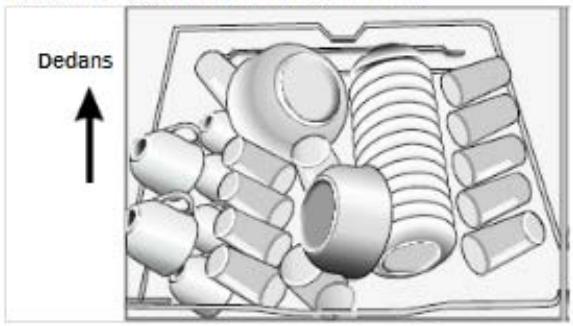 AMICA ADF 0912 X - Chargement du panier inférieur - 1