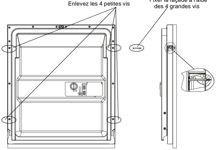 AIRLUX ADI405 - - Dimensions et installation de la façade décorative - 3