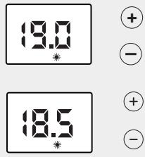 AIRELEC ADEOS SMART ECOCONTROL - - Réglage de la température de comport : - 2