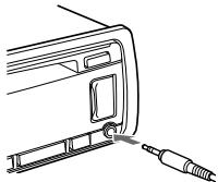 ALPINE CDE-205DAB - Connexion d'autres péripériques audio portables - 1