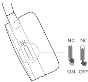 AKG N60 - MARCHE/ARRET ALIMENTATION ET REDUCTION DU BRUIT ACTIVE - 1