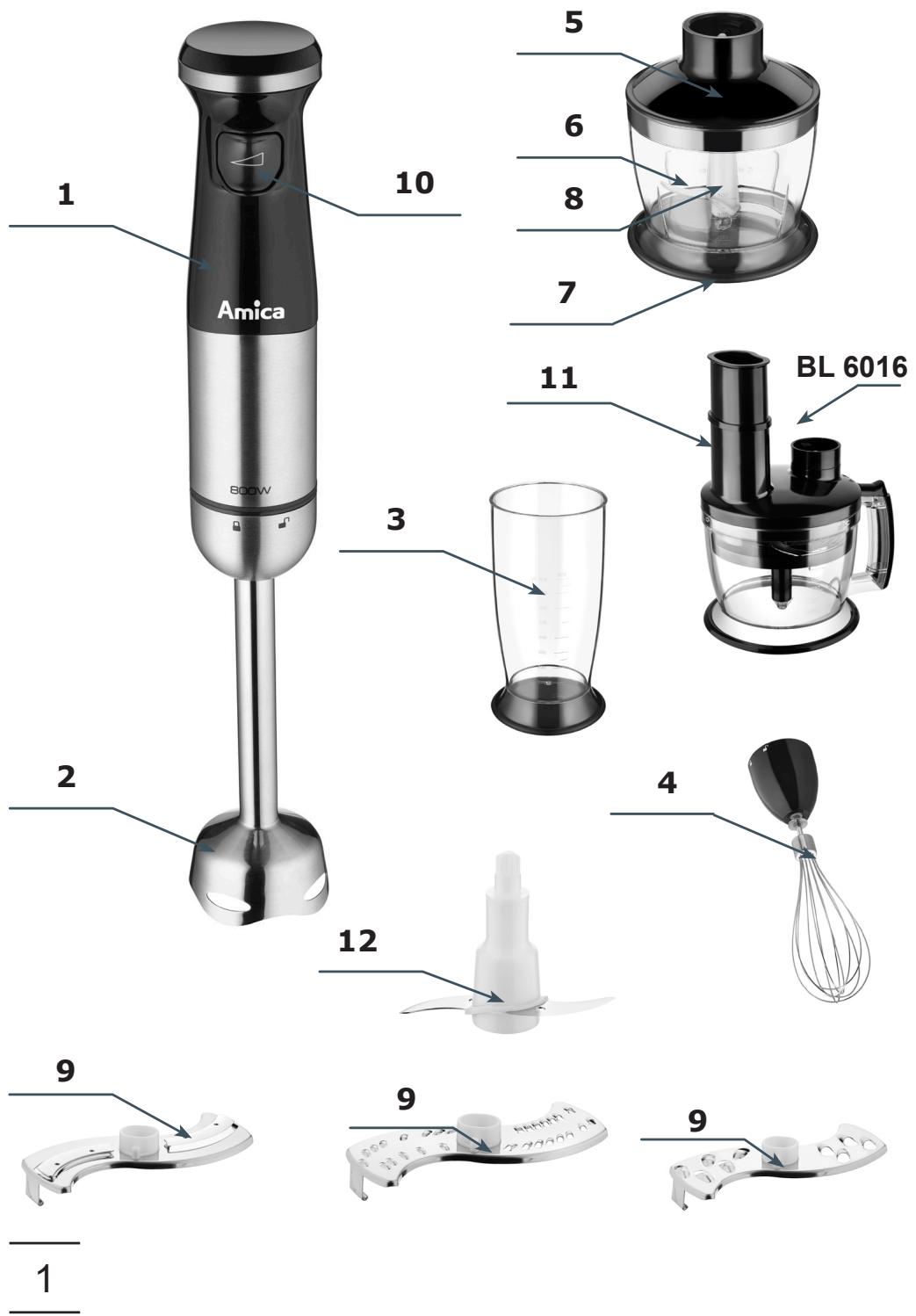 AMICA BL6011 - WYCOFANIE Z EKSPLOATACJI - 1