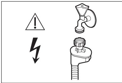 AEG-ELECTROLUX FFB53920ZW - Conexión de agua - 1