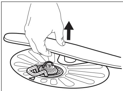 AEG-ELECTROLUX FFB53920ZW - Limpar o BRAço aspersor inferior - 1