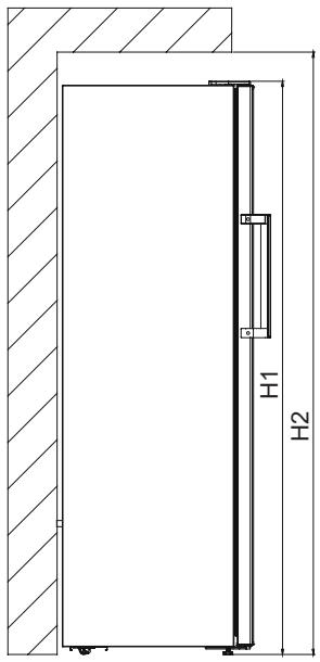 AEG-ELECTROLUX AGB728E3NX - Dimensiones - 1