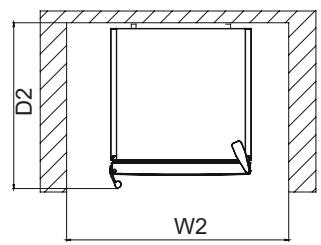 AEG-ELECTROLUX AGB728E3NX - Dimensiones - 2