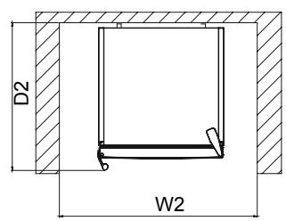 AEG-ELECTROLUX AGB728E3NX - Dimensions - 2