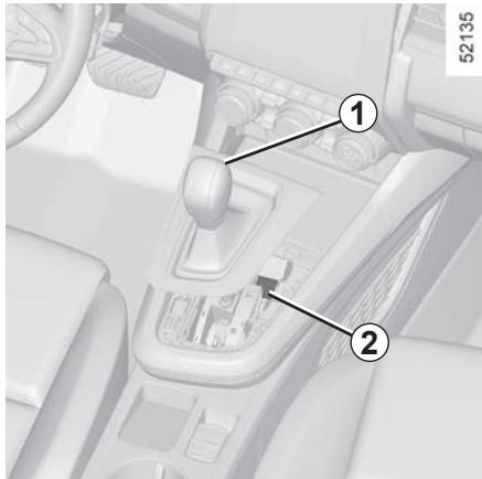 RENAULT ARKANA - Remorquage d'un véhicule équipé d'une transmission automatique, levier mécanique - 2