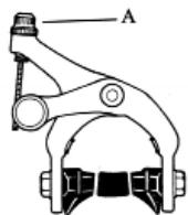 PEUGEOT E LEGEND - Tension des cables de freins avant et arrêté - 1