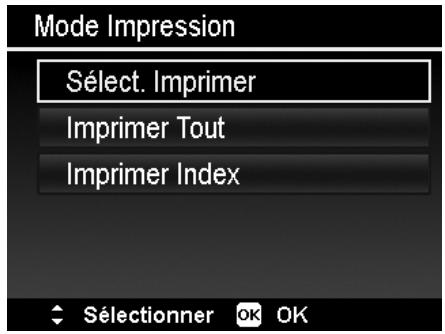 ROLLEI POWERFLEX 210 HD - Régler le menu mode impression - 1