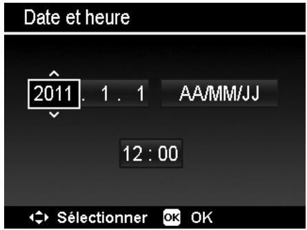 ROLLEI POWERFLEX 210 HD - Régler la date et l'heure - 1