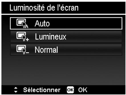ROLLEI POWERFLEX 210 HD - Régler la luminosité de l'écran - 1