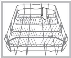INDESIT DSIO3T224CE - Panier du bas - 1