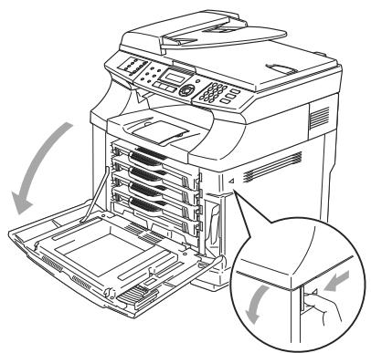 RICOH MP C2004 - Ouvrez le capot avant de l'appareil. - 1