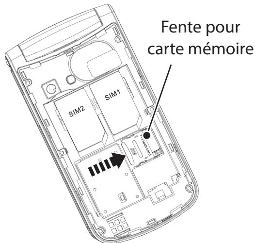 TELEFUNKEN TM28.1 CLASSY - Installation de la carte mémoire - 2