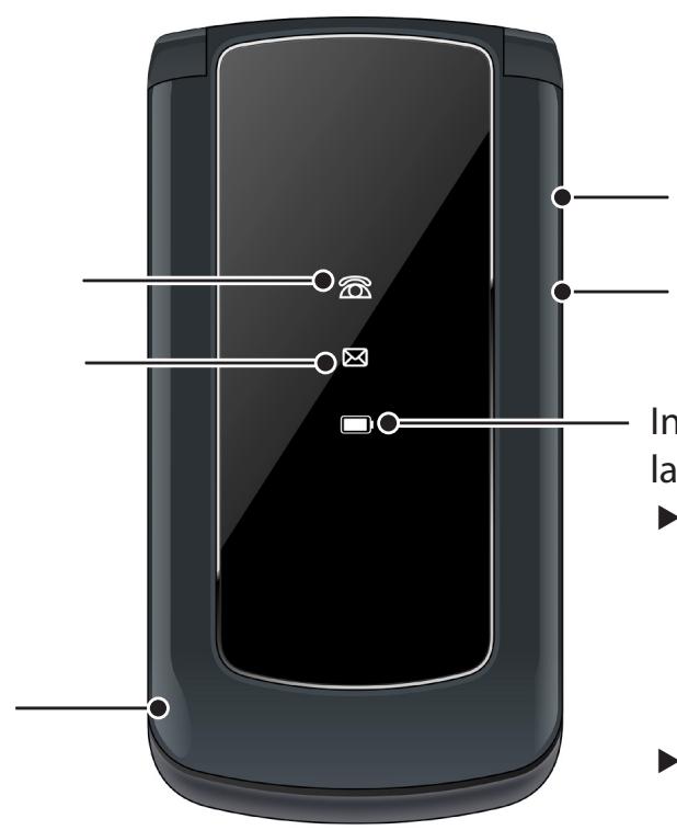 TELEFUNKEN TM28.1 CLASSY - ÉLÉMENTS DU TÉLÉPHONE - 2