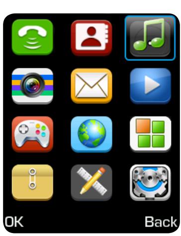 TELEFUNKEN TM28.1 CLASSY - Utilisation du lecteur audio - 1