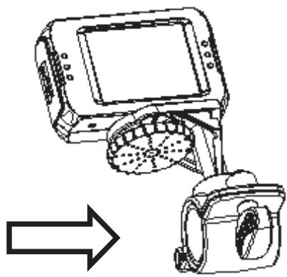 LEXIBOOK DJA400S - DJA400VI - De sportcamcorder op een fiets monteren - 2