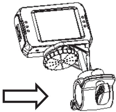 LEXIBOOK DJA400S - DJA400VI - Fixing the sportive camcorder to a bike - 2