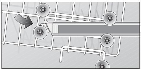 VIVA VVD25W08EU - Modifier la hauteur des paniers - 2