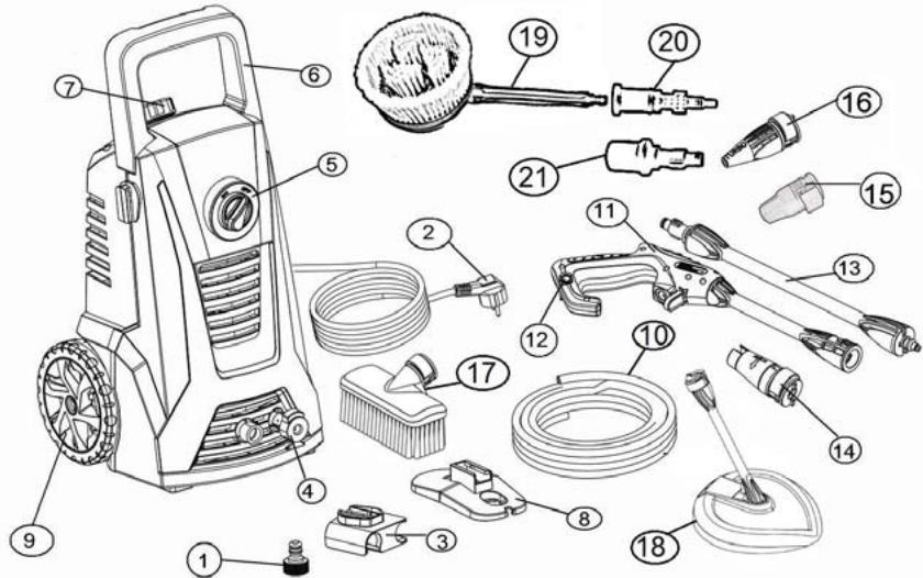 HYUNDAI HNHP2065B500L - Vue d'ensemble du produit - 1