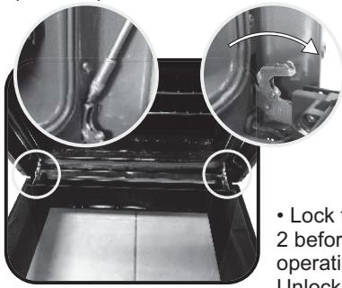 CANDY FXE6950X - CLEANING THE DOOR GLASS - 1