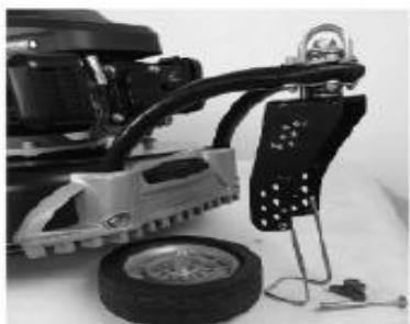 HYUNDAI HTDT561RP  -  POWER HTDT561RP - 2) Réglage de la hauteur roue avant - 5