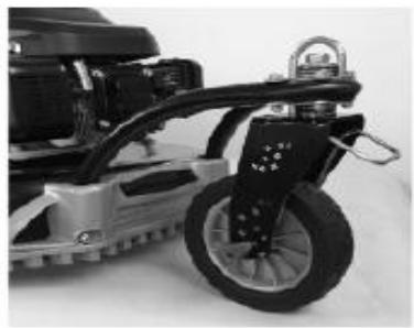 HYUNDAI HTDT561RP  -  POWER HTDT561RP - 2) Réglage de la hauteur roue avant - 8