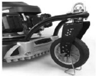 HYUNDAI HTDT561RP  -  POWER HTDT561RP - 2) Réglage de la hauteur roue avant - 7