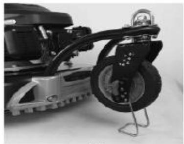 HYUNDAI HTDT561RP  -  POWER HTDT561RP - 2) Réglage de la hauteur roue avant - 3