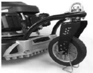 HYUNDAI HTDT5063 - 2) Réglage de la hauteur roue avant - 1