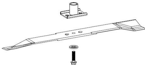HYUNDAI HTDT5063 - Instruction pour le remplacement de la lame - 2
